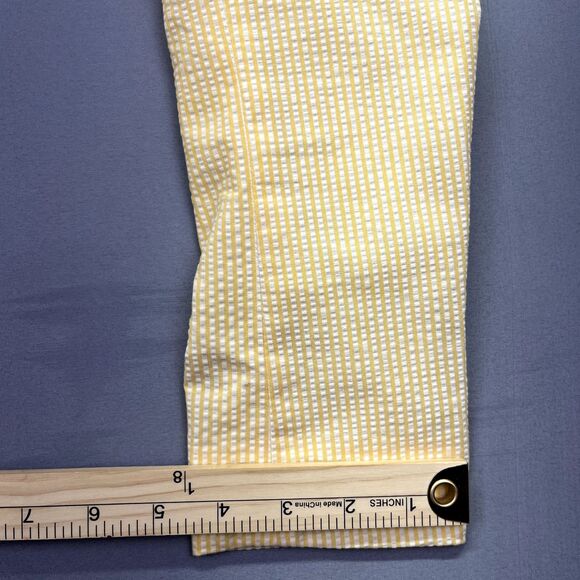 Women's Size 6/7 Blazer Gray Vintage Made In Japan Yellow Striped - Picture 8 of 13